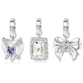 Guardian with Love Pendant with Cubic Zirconia Authentic 925 Sterling Silver Beads for Women Charm Bracelet Necklace Jewelry
