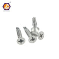 Stainless Steel 304 410 Flat Head Countersunk Self Drilling Screw Building Decoration Engineering DIN Various Including 10mm
