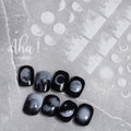AHA Series New Dreamy Cute Nail Enhancement Sticker White Cloud Moon Flower Nail Sticker
