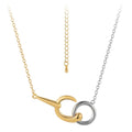 Original Design 18K Gold Plated Brass Jewelry Chain Geometric Round Mix Color Pendant Accessories Necklaces P223316