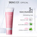 Best Selling Moisturizing Smooth Brighten Skin Aloe Vera Centella Niacinamide Exfoliating Face Gel