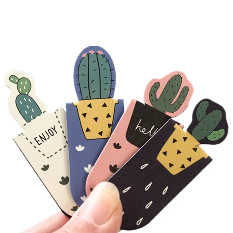 Fridge Magnet Animal Design Magnetic Bookmarks Office Custom Factory Price Durable Waterproof Stationery Paper Clips for Kids