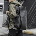 Sport Laptop Backpack Business Waterproof Casual Leisure Capacious PVC Geometric Polyester Travel Unisex College Zipper 20-37L
