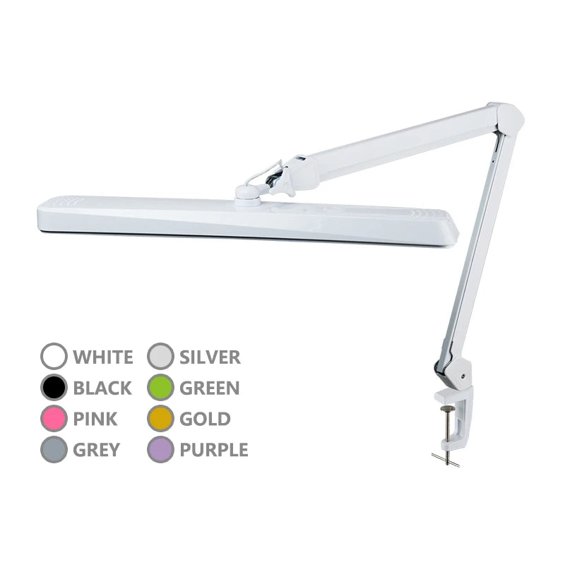 Factory Outlet Flexible 24w Led  Lash Extension Desk Lamp With Clamp Beauty Salon Equipment Led for Cosmetic