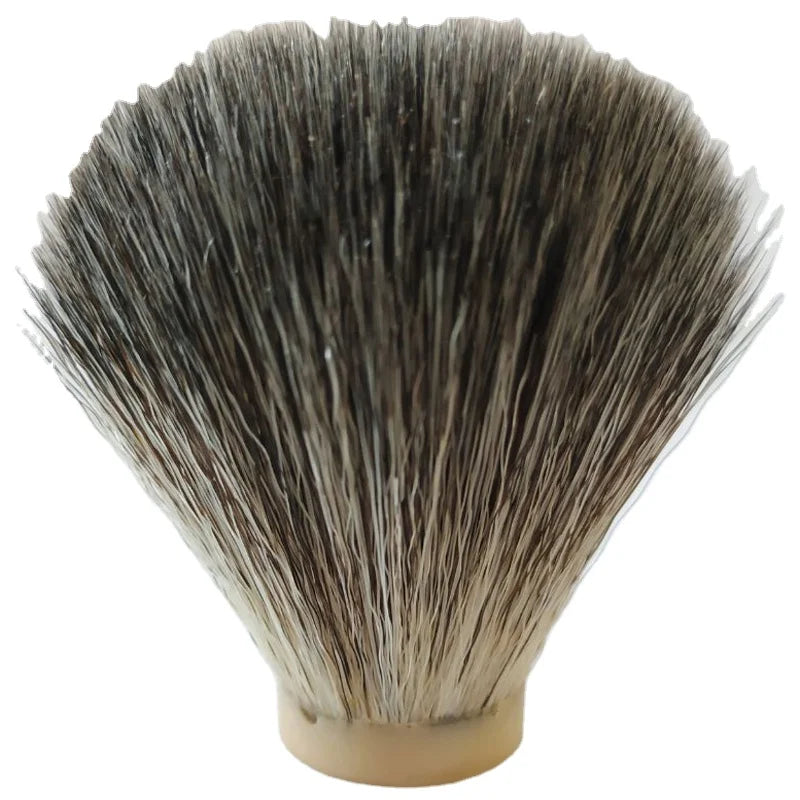 Dishi 26*69 mm Faux Pure Badger Hair Synthetic Hair Shaving Brush Knot for Men Shaving Bush