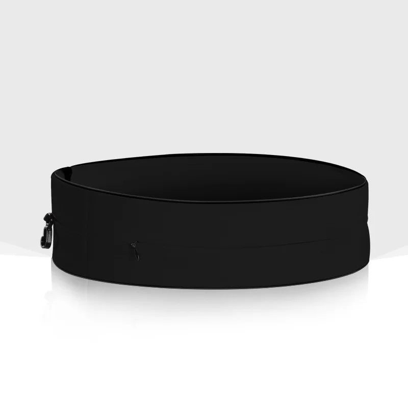 Adjustable Elastic Polyester Waterproof Fitness Colorful Belt Running Sports Waist Bag