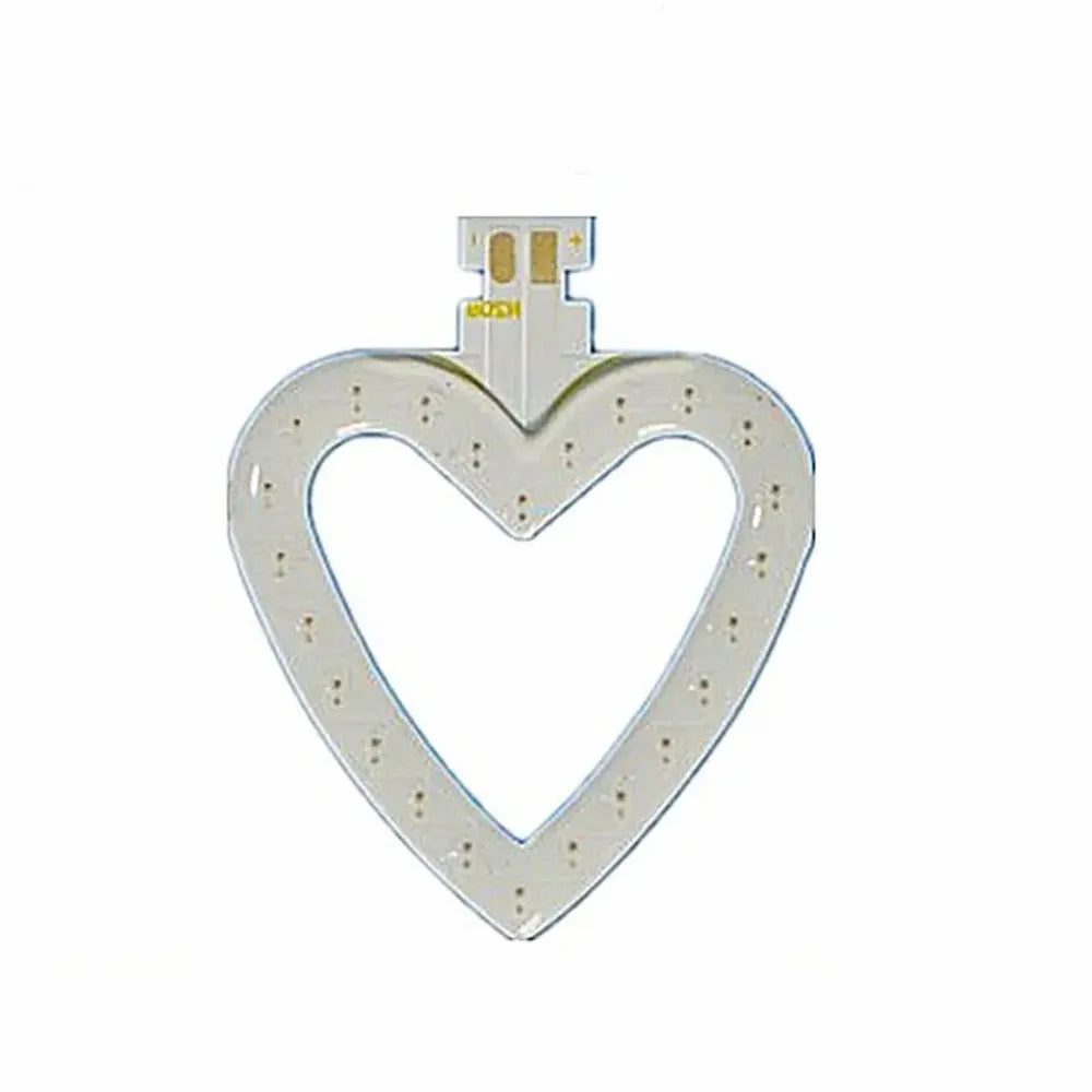 Wholesale Custom Heart-shaped 1W 6V Red COB LED Chip for Bicycle Rear Light