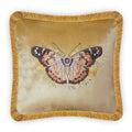 Velvet Cushion Cover Colorful Butterfly Embroidery Decorative Pillowcase Modern Home Decor Throw Pillow for Sofa Chair