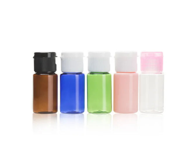 Small Plastic Cosmetic Bottles with Flip Top Cap Empty Mini Fine Mist Spray Pet 1 Oz 1oz 30 Ml 30ml Plastic Bottle for Samples