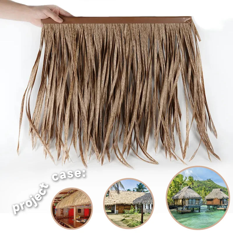 Contemporary Rain Proof Mexican Palmex Thatch Roof Tile Suppliers for Steel Hut