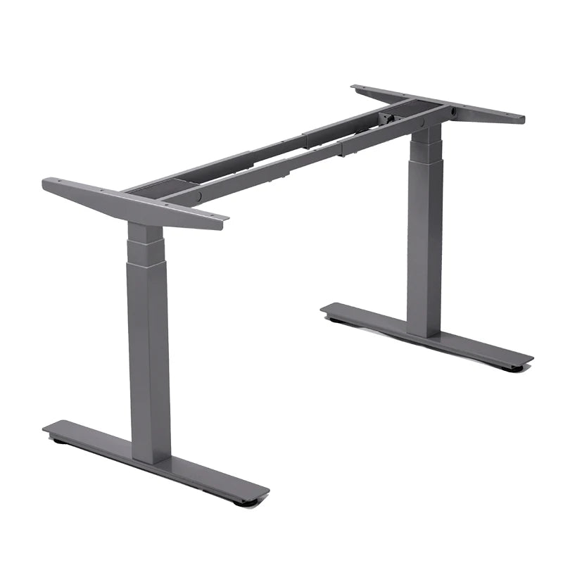 Dual Motor Electric Standing Desk Frame Height Adjustable Sit Stand Ergonomic Office Home Desk Base OEM ODM
