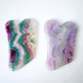 HY Anti-aging Polished Fluorite Gua Sha Tool Gua Sha