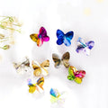 High-quality Butterfly Shape Point Back Crystal Glass Rhinestone DIY Dress