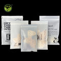 Minlee Bolsa Embalaje 100% Biodegradable Bags Eco Friendly Cotton Bud Corn Starch Packaging Custom Size Ziplock Bag