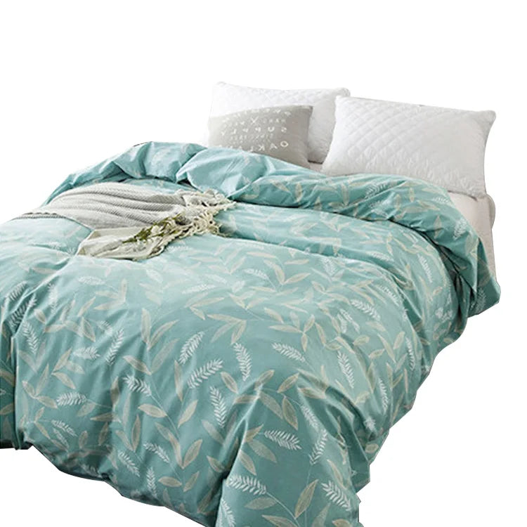 Elegant Comfortable 100% Cotton Fabric Factory Direct Wholesale Fashion Beautiful Bedsheet Set