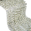 Handmade DIY Claw Chain Hair Ornament with Electroplating Rhinestones New Metal Nail Chain Accessories in OPP Bag