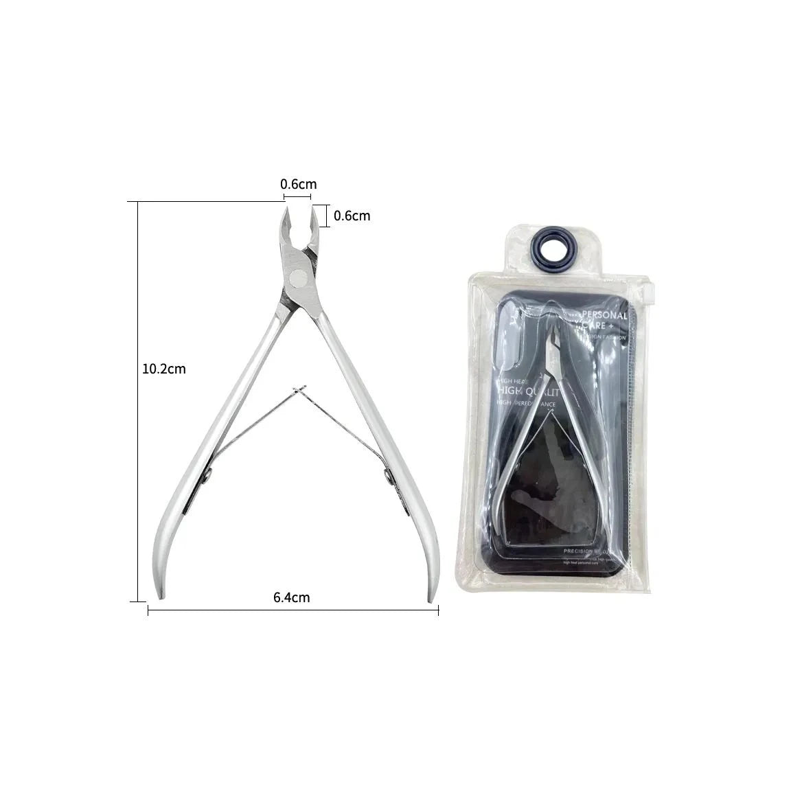 Factory Direct Price Colored Titanium Cuticle Nipper for Dead Skin Trimming Cuticle Pliers