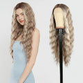 Julianna Lace Front Wig Highlight Ombre Colored Natural Hairline Heat Resistant Body Loose Deep Wave Synthetic Lace Frontal Wig