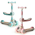 Adjustable Height Kids Scooter 3 Wheels PU Light-Up Design Wholesale Price Foldable Children Scooters for Kids