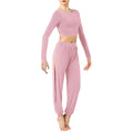 MiDee Contemporary Dance Suit 2 Piece Outfit Modern Ballet Long Sleeve Backless Lyrical Stage Performance Dance Wear for Women