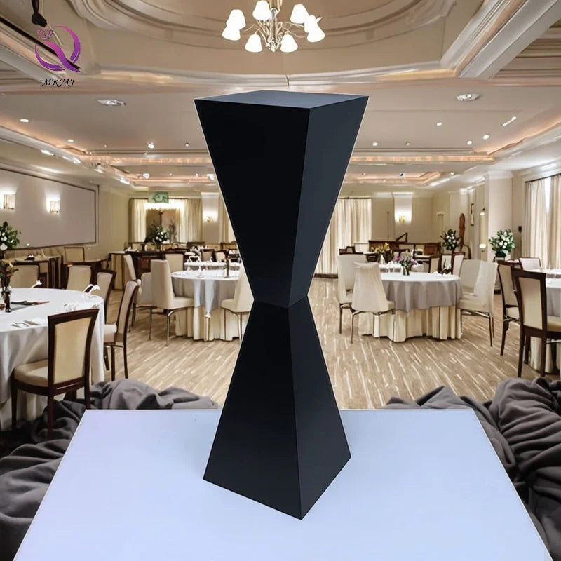 Black Flower Stand for Wedding Table Vase Wedding Centerpieces Decorations