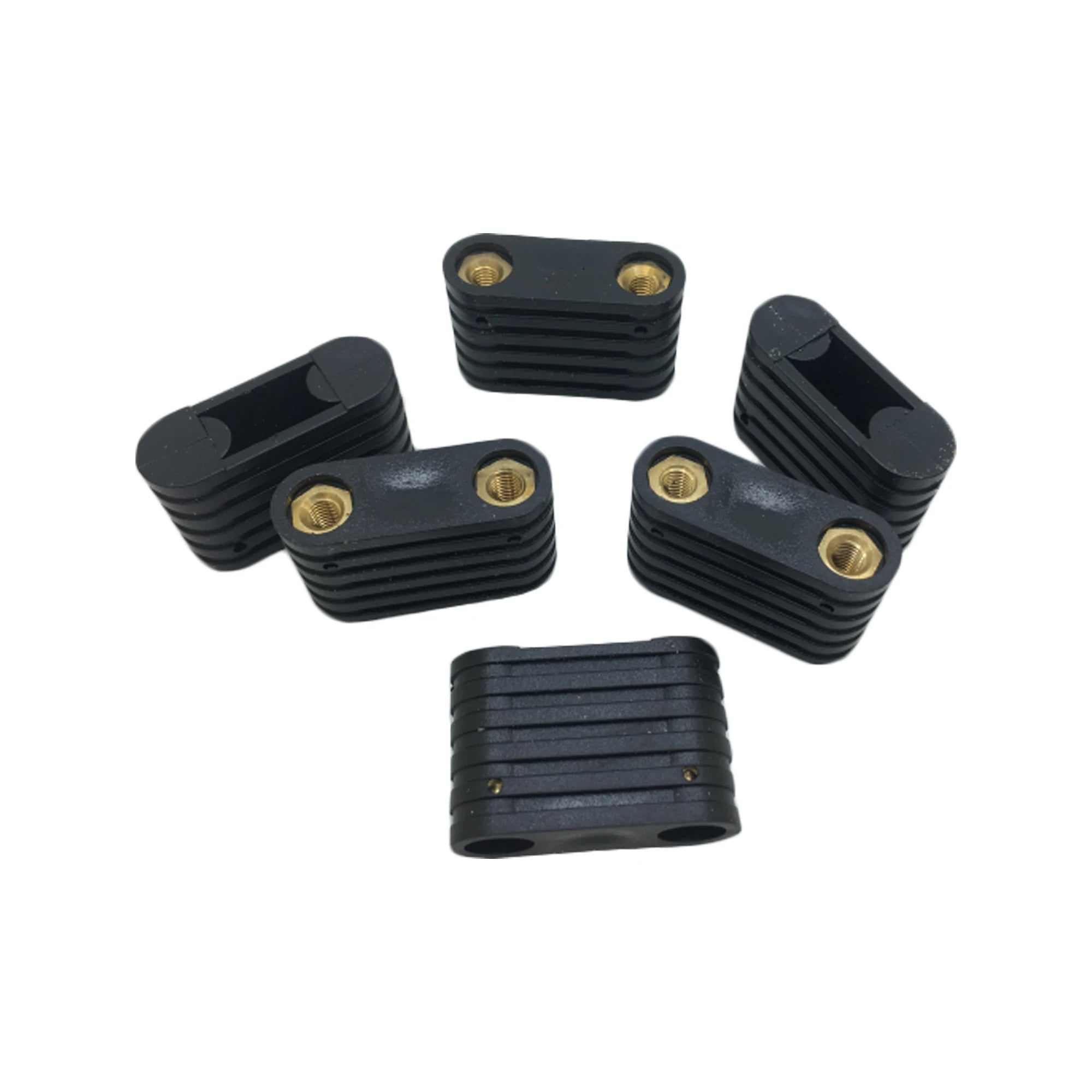 Kite Board 2 Hole Foot-Strap Insert 2 Holes Brass Insert Windsurf Board Footstrap Placement Kit Surfing Accessories DIY Tool