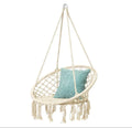 Woqi Cotton Rope Woven Hanging Basket Portable Ultralight Swing Chair Folding Indoor Outdoor Camping Hammock
