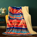 Wholesale Soft Raschel Blankets With Pattern Sherpa Fleece Cozy Custom Blanket Printing