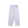 2024 Men's Flare Sweatpants Straight Wide Leg Elastic Mid Waist 100% Cotton Waterproof Breathable 6XL Streetwear Loose Fit