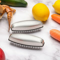 Handheld Portable Cleaning Brush with Plastic Handle Nylon Bristles for Kitchen Fruit Vegetable Dirt Removal Potato/Yam Washing