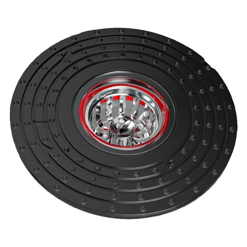 Modern 4 Inch Round ABS Floor Drain Cover for Basin Sink Anti-Odor Sewer Pipe Anti-Insect Anti-Clogging Strainer for Hotels