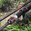 HISTAR Microwave Line 2.03M 2.36M FAST Action Carbon Cloth Tube Fuji Reel Seat Casting Rod for Lake Stream River Freshwater