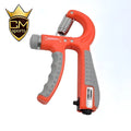 CHEGNMO SPORTS 5-60kg Factory Price Finger Training Hand Grip Strengthener Forarm Trainer Adjustable Hand Gripper with Counter