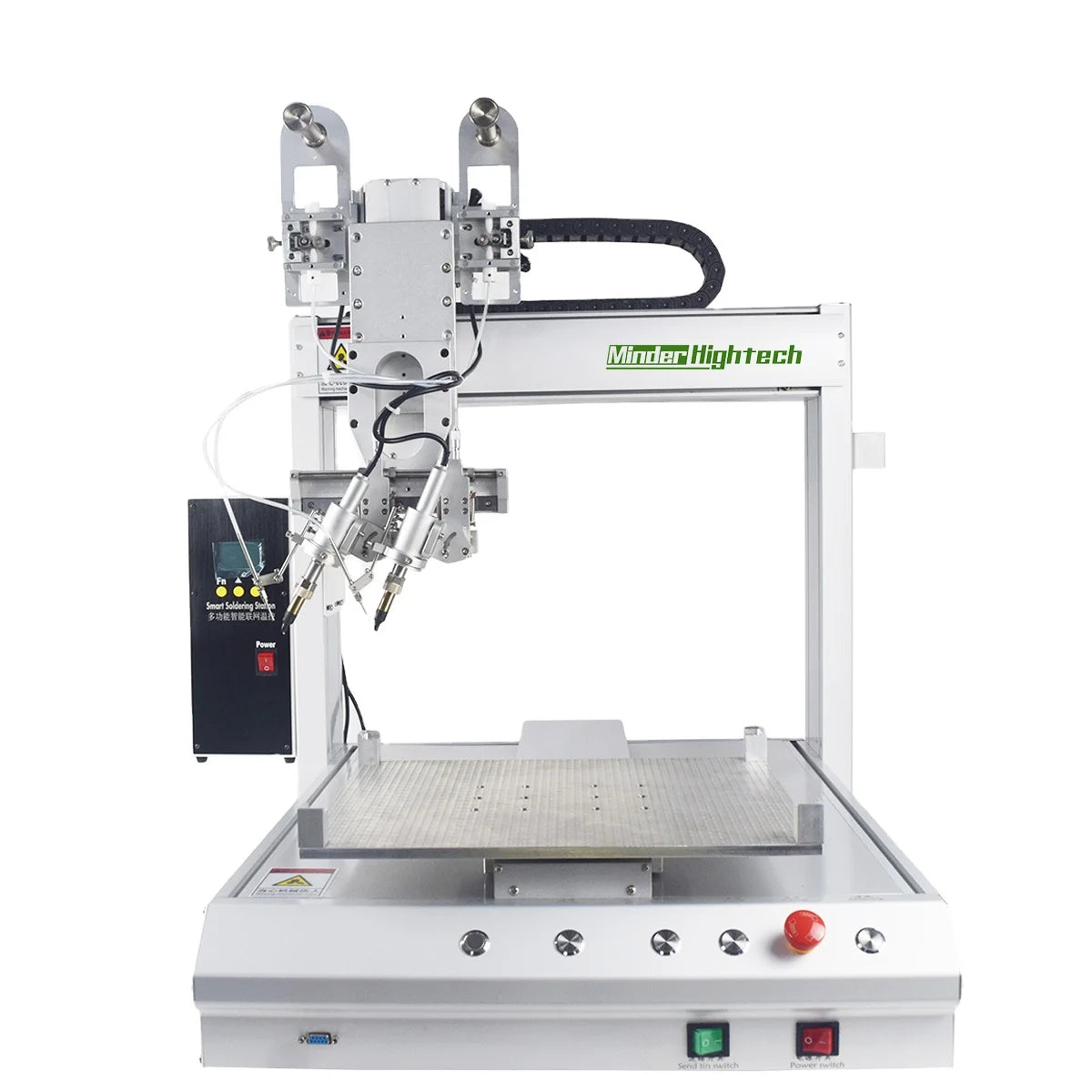 Usb Cable Auto Soldering Machine for Led Light Automated Soldering Iron Head Equipment Robot China Robotic Welding PCB Soldering