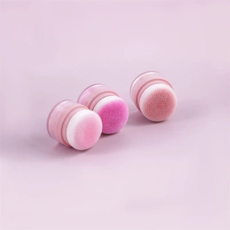 TY 03 New Popular Face Cheek Blush Makeup High Pigment Long Lasting Silky Custom logo pink Lazy air Cushion Powder Blusher