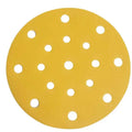 Dry Sanding Paper 6 Inch 17 Hole Disc Flocking Sandpaper Circular air Mill Paint Polishing and Polishing Disc