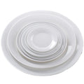 Hot Sale Plastic Unbreakable Dinnerware 10 Inch Cheap Bulk Dish White Round Melamine Charger Plate