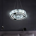 Acrylic 20cm Chandelier Pendant Lights Modern K9 Crystal for Living Room or Bedroom Dining Decoration