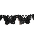 Factory Sale Lace Boutique Butterfly Lace Applique Trim for DIY Sewing Craft Clothing Accessories