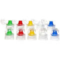 Manufacturer 30mm PP Plastic Flip Top Cap Non Spill Transparent Closure Lid for Beverage Bottles