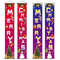 2026 Newest Luxury Christmas Decorations Outdoor Yard Front Porch Sign Merry Christmas Party Door Banner Hanging 30x180CM