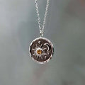 New Design Fashion Retro Necklace GT Hot Selling Sun Moon Charm Zircon Necklace for Women Jewelry