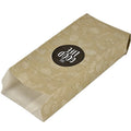 Customized Disposable Kraft Paper Bag Magnetic Closure Non-Stick Oil-Proof Flexo Printed Classic Style for Beverages Take-Away