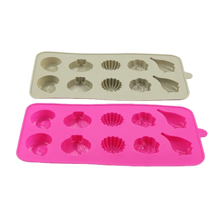 Silicone Chocolate Molds for Candy Maker Ice Cube Trays and Cake Tools