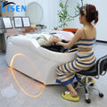 Hot Sale Massage Salon Shampoo Bed Chairs Water Circulation System Spa Beauty Salon Barber Shop With Steamer for Barber Shop Use
