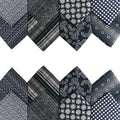 Korean Style 7.5cm Skinny Black Polyester Tie Luxury Paisley Floral Dots Neck Ties for Men Wedding Party Gravatas