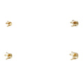 Beadsnice Beads-caps for Jewelry Making Flowe- Cap-beads Gold Necklace End Tip Tassel-caps  ID 40792