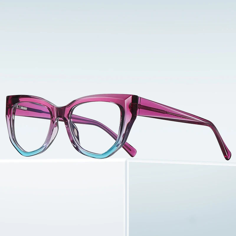 Ready Stock Fashion Colors Women Eyeglasses Frame Luxury Optical Glasses Custom Logo Designer Eyewear Optical Frame
