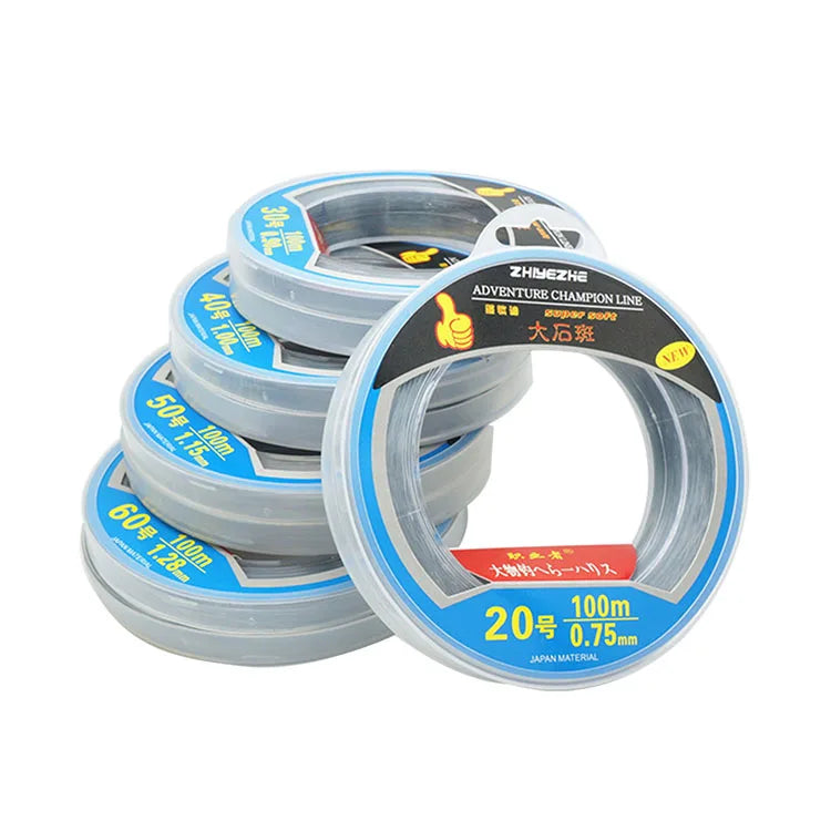 Hot Selling RTS 100M Sea Fishing High Strength Carbon Fiber Fishing Line