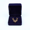 Luxury Modern Rectangle PU Leather Brooches Packaging Box Flip-Top Velvet for Armband Medal Jewelry Gift Boxes